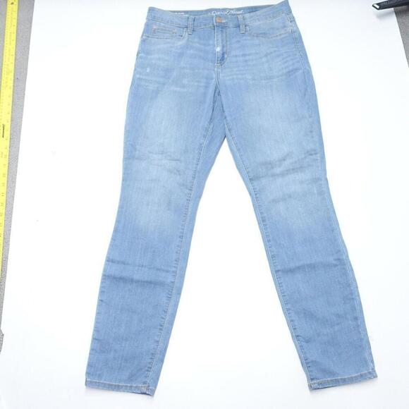 Universal Thread Jeans Women's 8-29 Blue Denim 5-Pockets Mid-Rise Skinny Leg - Picture 1 of 7